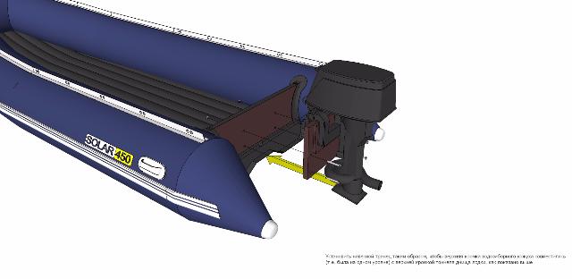 Лодка Солар 380 Jet Tunnel